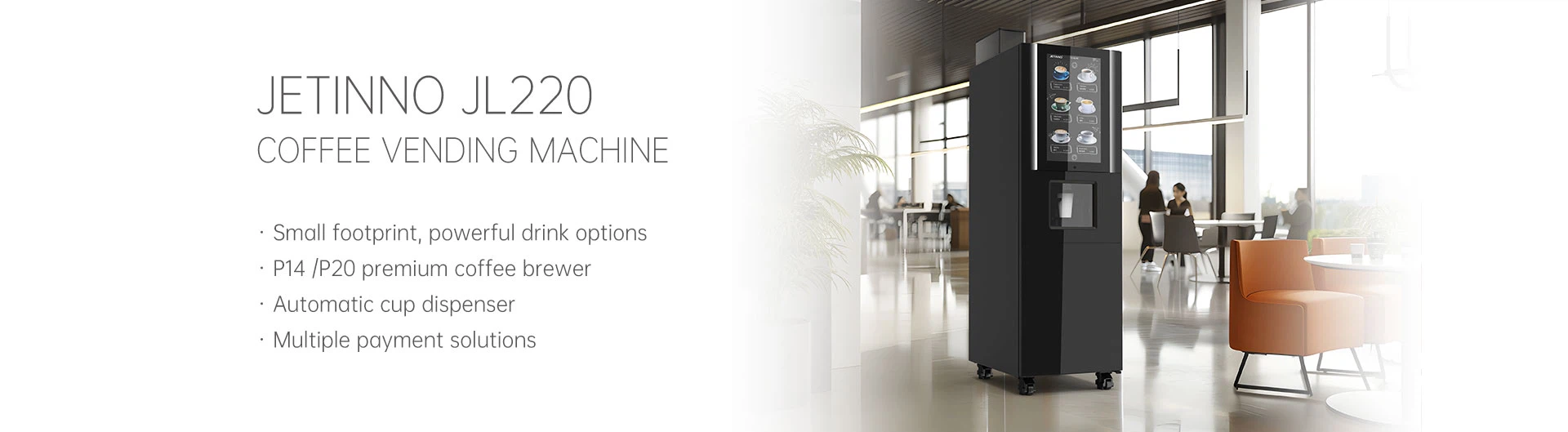 JETINNO JL220 Coffee Vending Machine